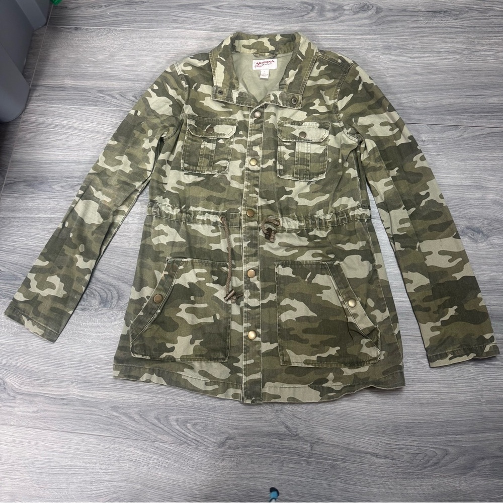 Arizona Jean Company Green Camouflage Jacket